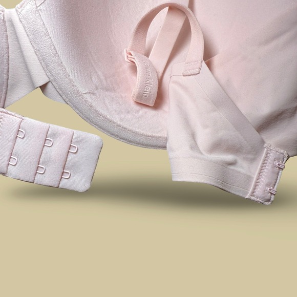 Calvin Klein F3837 Perfect Fit Full Coverage T-Shirt Bra 38C Pink Lightly Lined - Picture 5 of 10